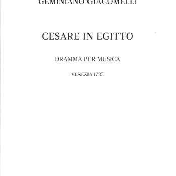 GEMINIANO GIACOMELLI - Cesare in Egitto